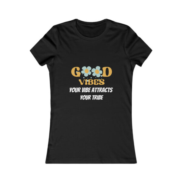 Women’s Favorite Tee: Your Vibe Attracts Your Tribe - Henri Kamenga "Kam Motivational"